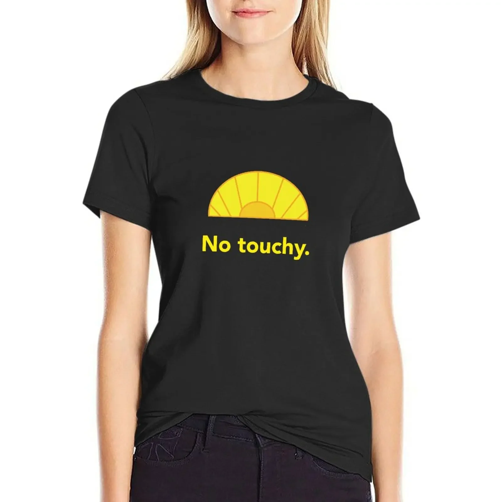 

No touchy - Kuzco Emperors New Groove Crown Yellow by BellStrange T-Shirt Blouse oversized quick drying cute t-shirts for Women
