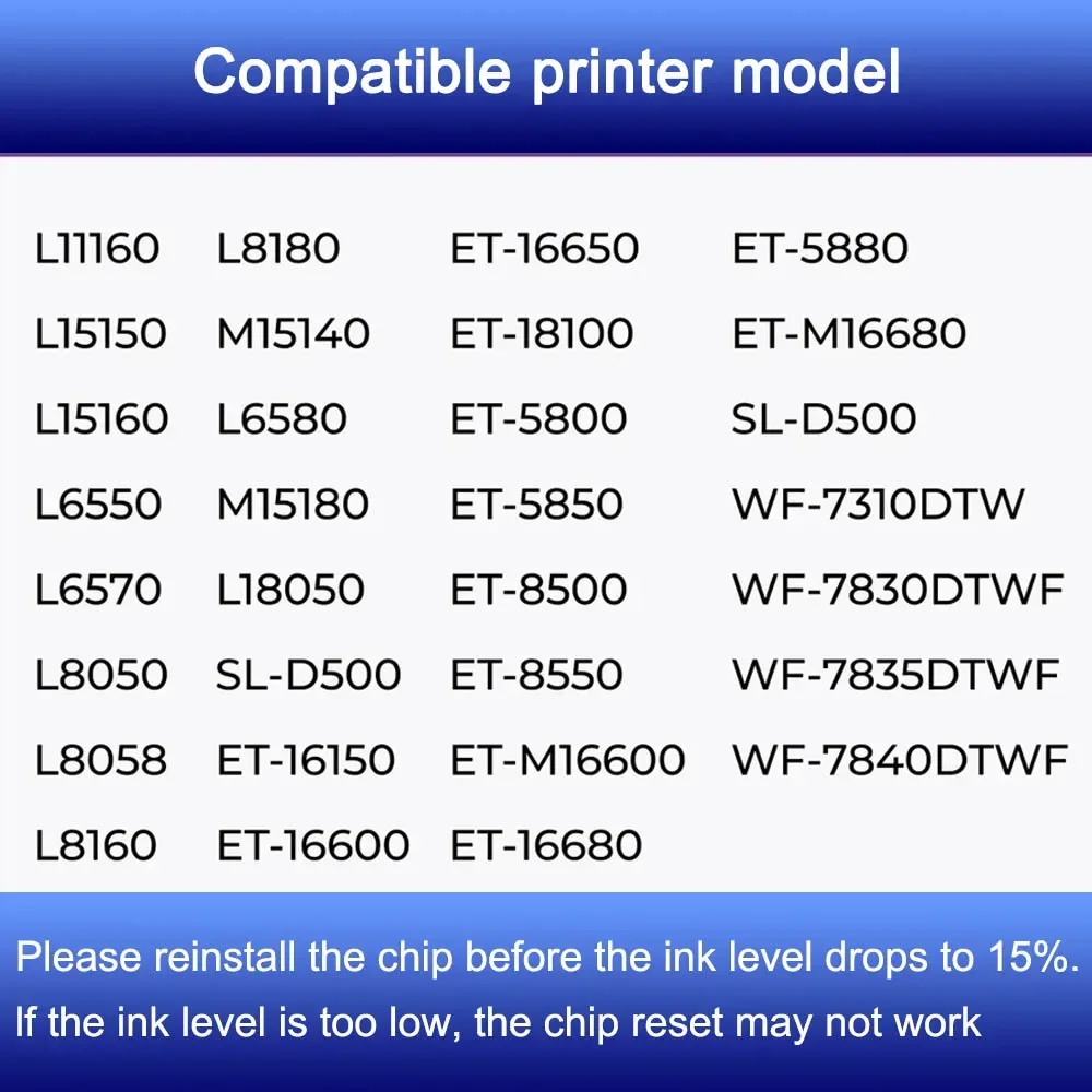 C9345 زجاجة حبر النفايات الخارجية مع إعادة تعيين خزان الصيانة لإبسون L8180 ET-5880 ET-5800 L18050 ET-8500 L8050 ET-8500 #3