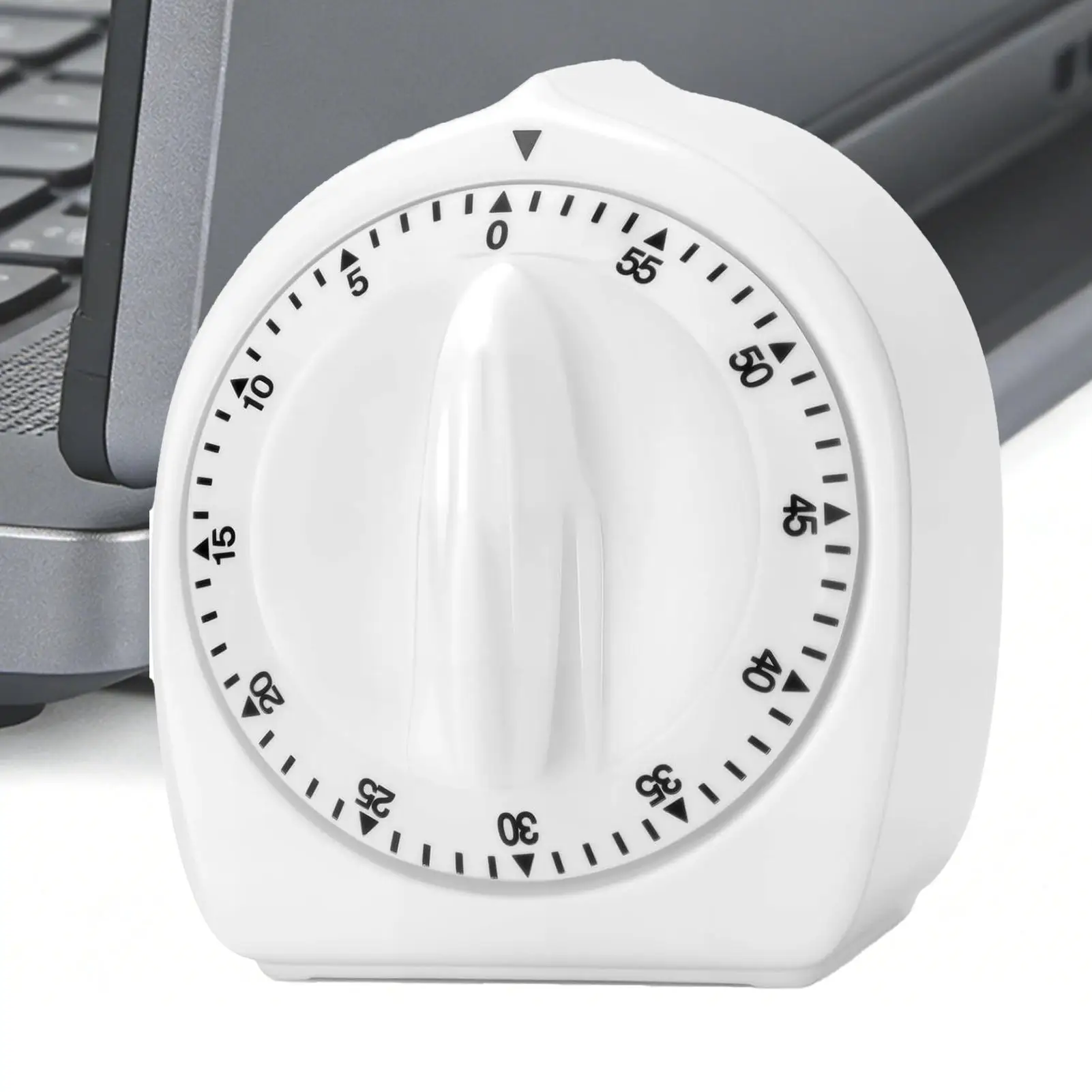 Kitchen Timer for Cooking 60-Min Manual Wind Up Countdown Visual Baking Timer for Kitchen Home Office Classroom Study Work
