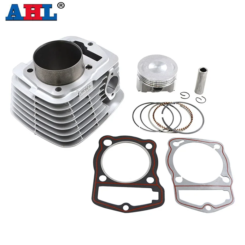 AHL Zestaw cylindrów, tłoków i uszczelek głowicy do motocykli HONDA SL230 XR230 CRF230 FTR223 FTR230 SL XR CRF 230 13011-KFB-305