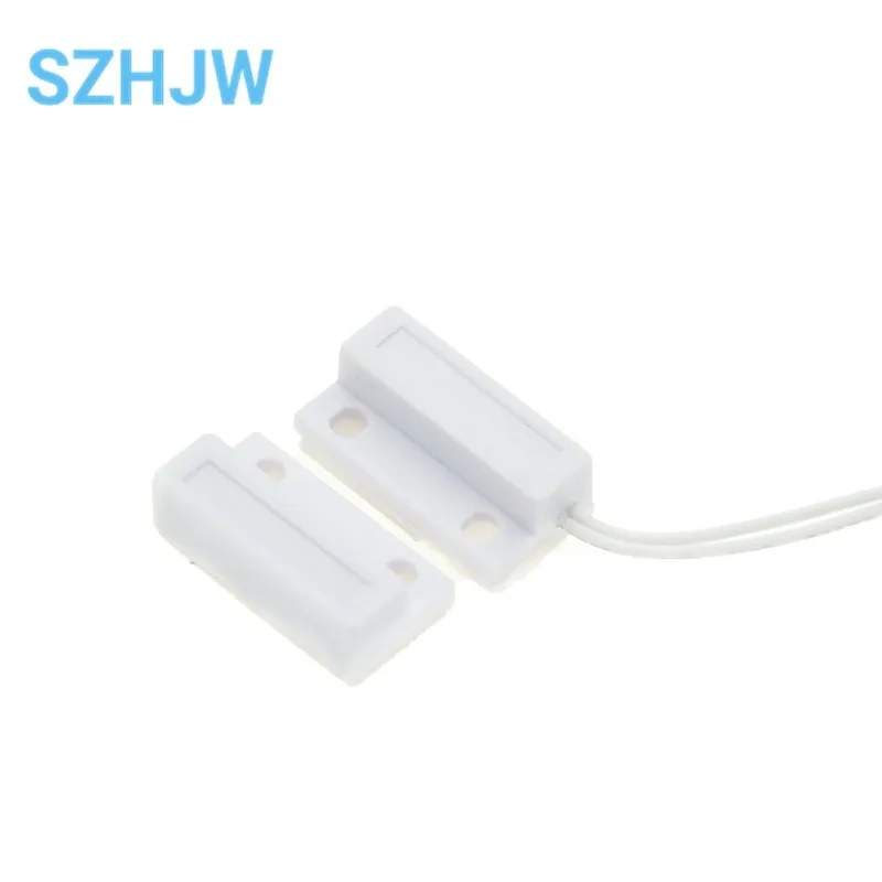  1PCS MC-38 Wired Door Window Sensor Magnetic Switch Home Alarm System Detector Reed Switch