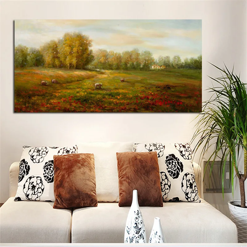 

Claude Monet Impression Pastoral Landscape Poster Art Print Abstract Oil Painting On Canvas Wall Picture For Living Room Decor