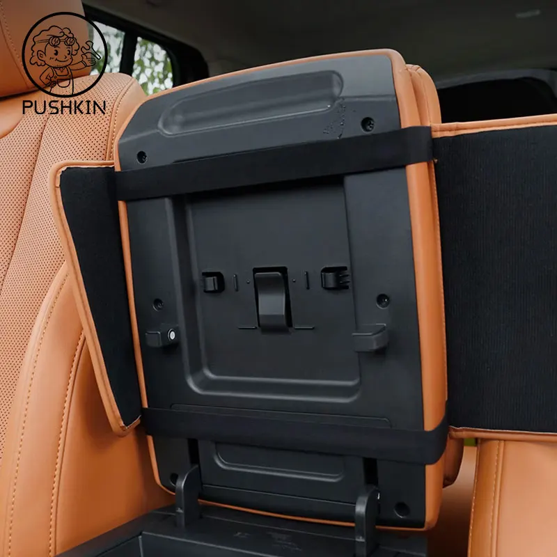 For Haval H9 II 2024 2025 Car Styling Armrest Box Height Increase Pad Leather Protective Cover Storage Bag Auto Accessories