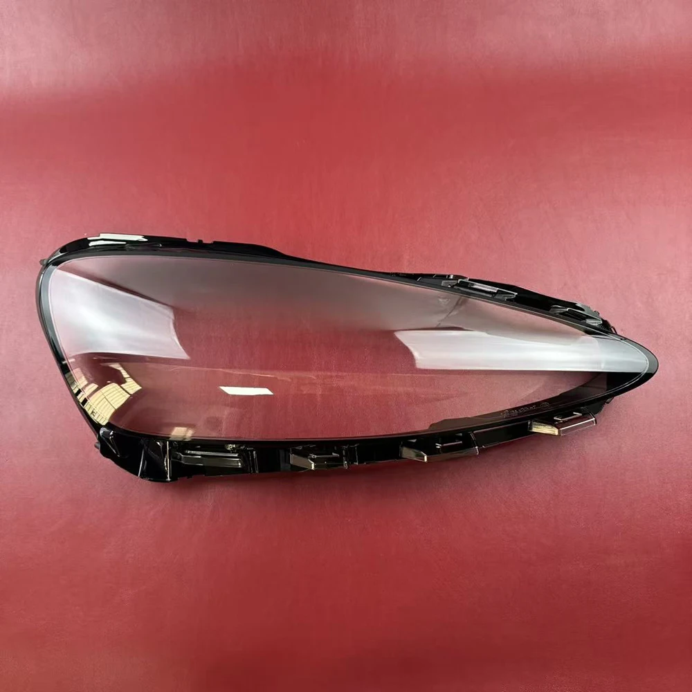 ل Xiaomi SU7 2024 سيارة كشافات غطاء شفاف عاكس الضوء قناع حالة المصباح قذيفة شبكي استبدال غطاء العدسة الأصلية