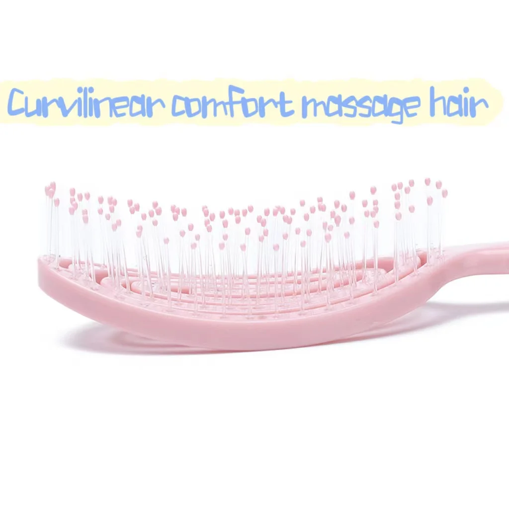 Oval Hollow Ventilated Comb Anti-static Massage Scalp Beauty Smoothing Hair Styling Tools For Children Baby Accessories