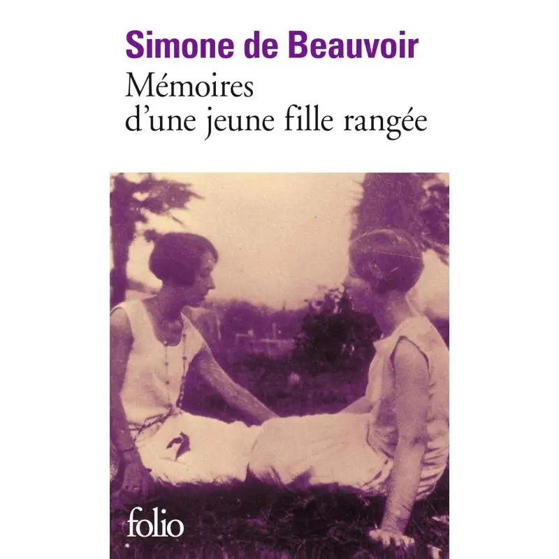 Memories Dune Young Girl Row Simone De Beauvoir Gallimard 9782070355525 Book
