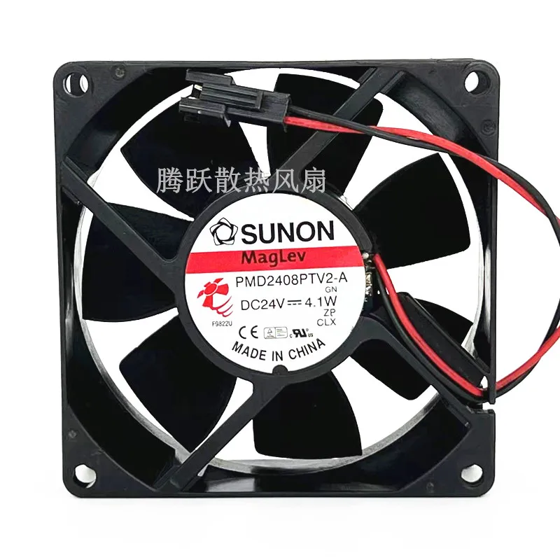 

SUNON PMD2408PTV2-A DC 24V 4.1W 80x80x25mm 2-Wire Cooling Fan