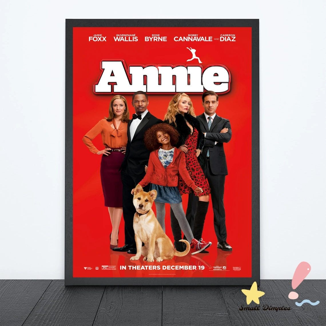 Annie Movie Poster Canvas Art Print Home Decoration Wall Painting ( No Frame )