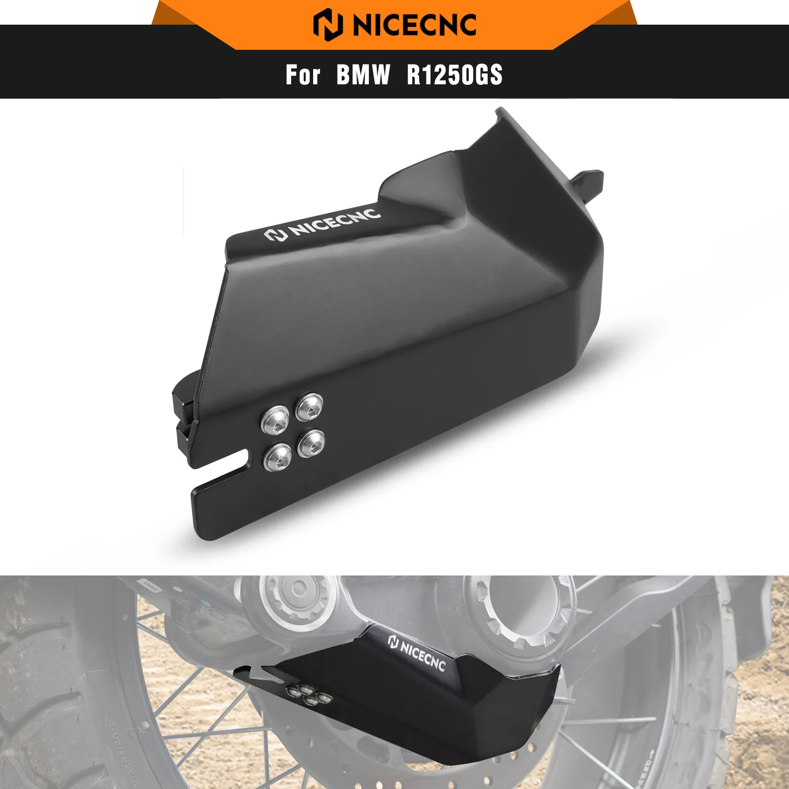 

For BMW R1250GS /R1250GS Adventure 2019-2024 Final Drive Guard Protector R1200GS /R1200GS Adventure 2013-2018 R 1250 GS R1200 GS