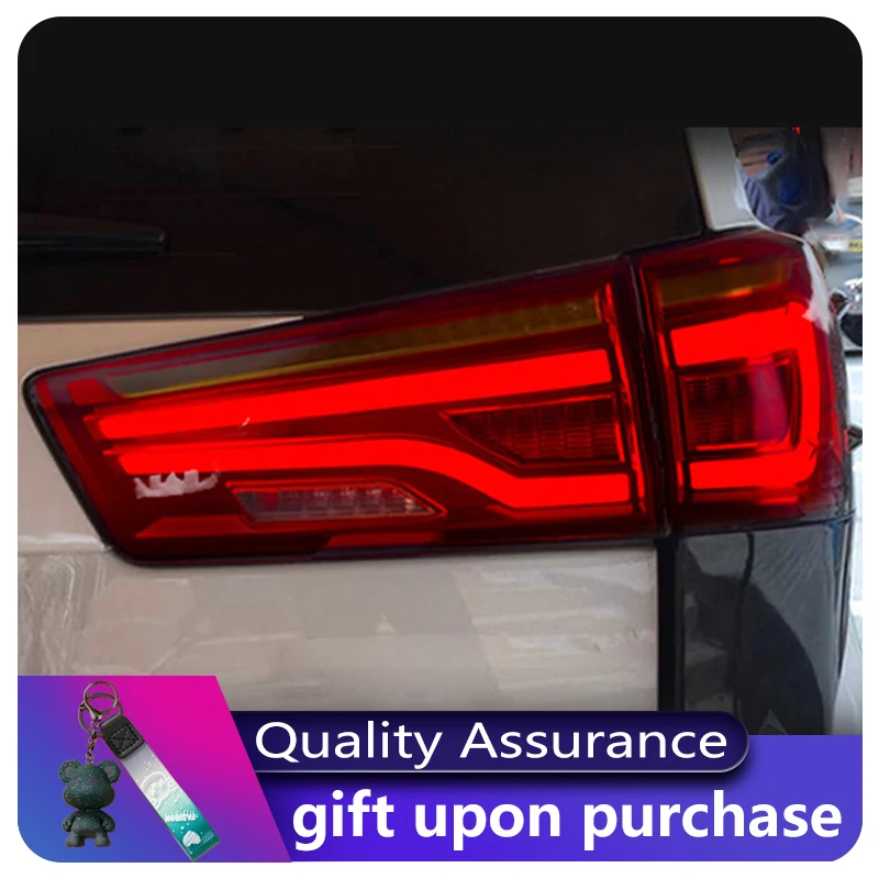 Car Stuff Styling For Toyota Innova 2016-2024 Rear Lamp DRL Taillight Turn Signal Highlight LED Bulbs Reverse Auto Accessories