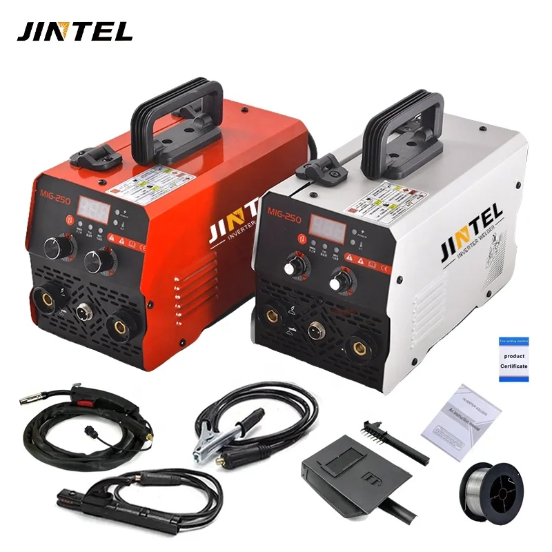 On Sale MIG-250 Gasless Mig Welding Machine 250amp 400 Amp 500 Amp Flux Cored Mig TIG Mma 3-in-1 Arc Welders Soldador 110V 220V view 2