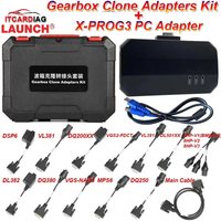 LAUNCH X431 X-PROG3 PC Adaptor PC Tool & Gearbox Clone Connectors Package Kit for Xprog3 Xprog-3 Key programmer ECU Read Write