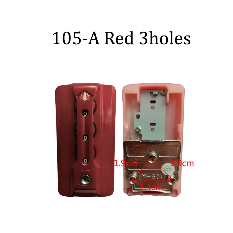 Suitable For 105-4/106 Original Baggage Customs Lock Luggage Accessories Combination Lock Simple Portability Anti-theft Security