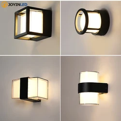 Hot Selling No Sensor Motion Sensing LED Wall Light IP65 Waterproof Outdoor Wall Lamp Garden Light Fixture Aluminum AC90-260V