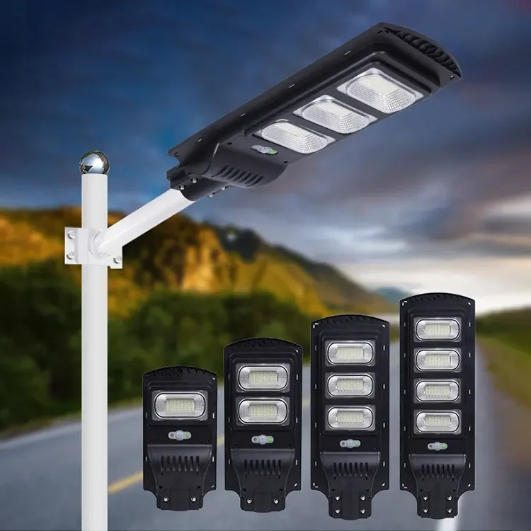 StreetLight Ip65 Outdoor Waterproof Solar Light 30w 60w 90w 120w Integrated All in One Led Solar Street Light