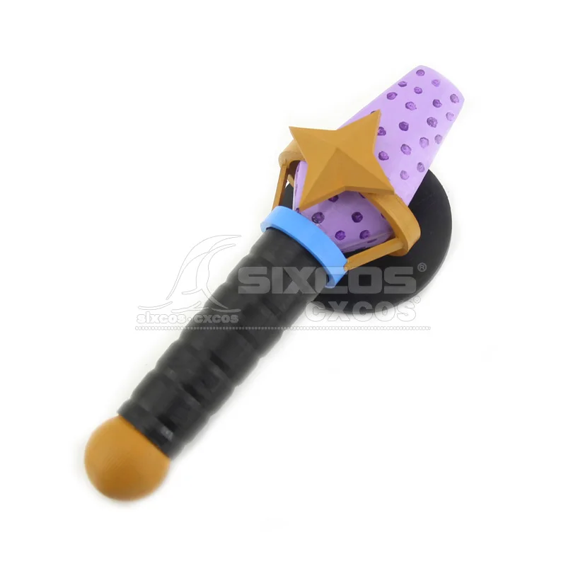 Nuevo juego Brawl Stars Janet mochila tocado micrófono Cosplay Prop para Halloween Navidad fiesta eventos Accesorios