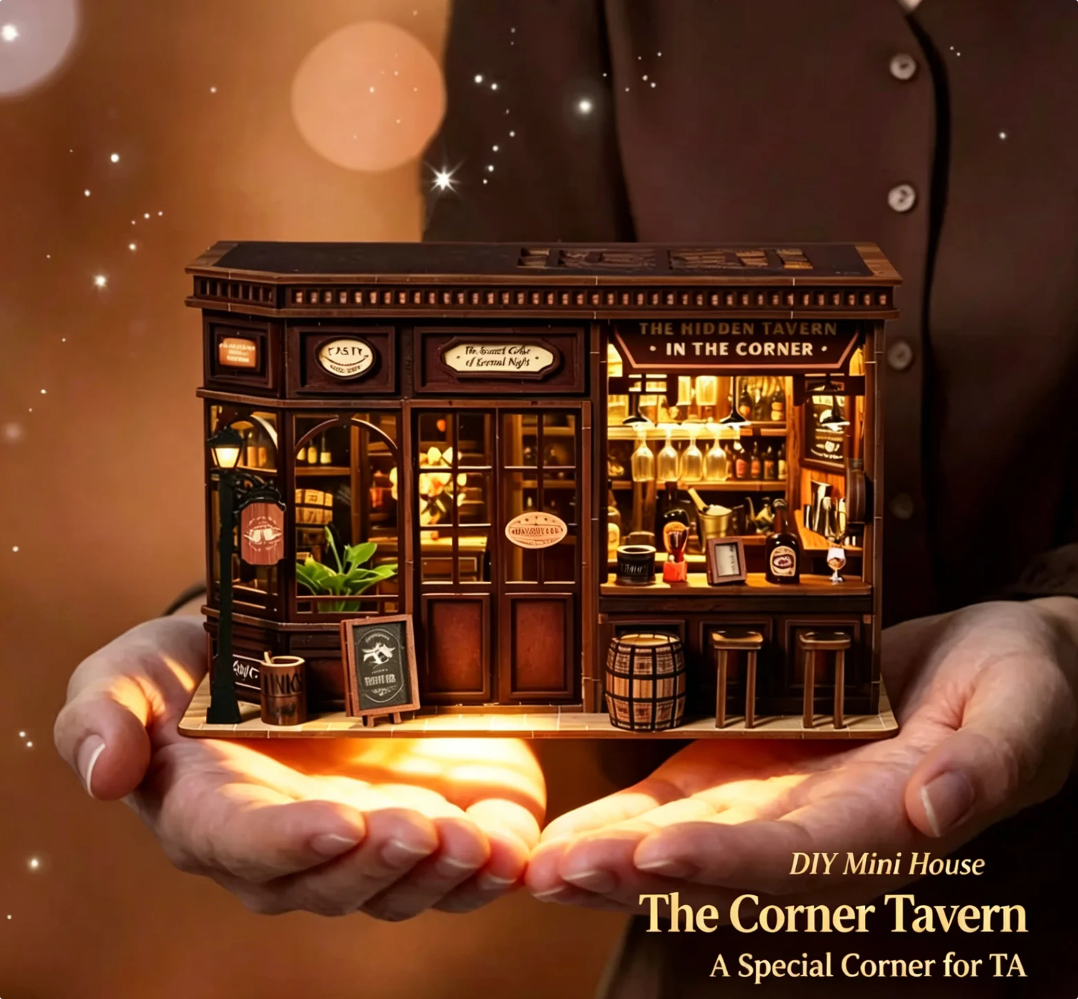 diy-miniature-book-nook-kit-handmade-wooden-bookend-diorama-with-led-lights-corner-tavern-bar-scene-creative-model-making-kit