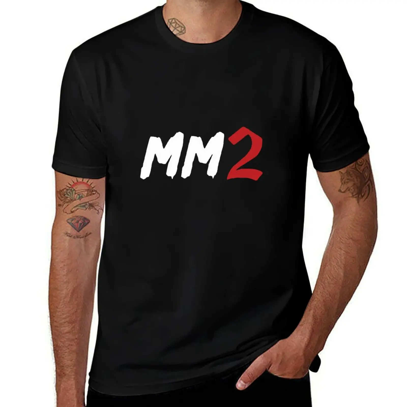 

mm2 T-Shirt man t shirts cotton man t shirt luxury t shirt man casual T-shirt