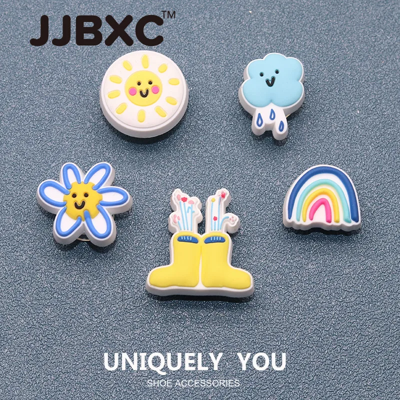 

JJBXC CHARM Shoe Buckle Shoe Accessories Cute Weather DIY Fashion Shoes Accessories Suitable for cross Shoes