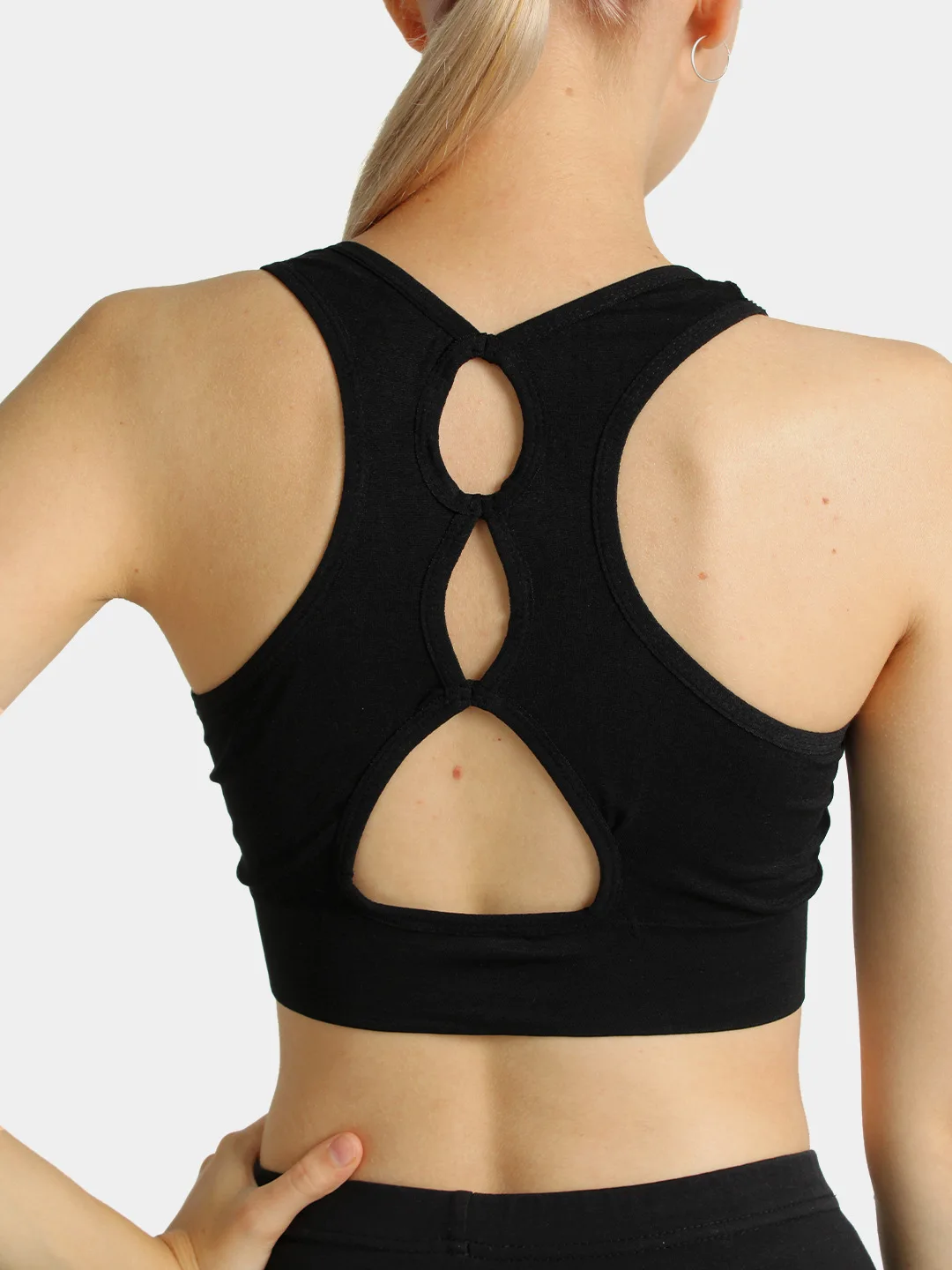 Women's Sports Bra Noor Ribbed — Ribbed