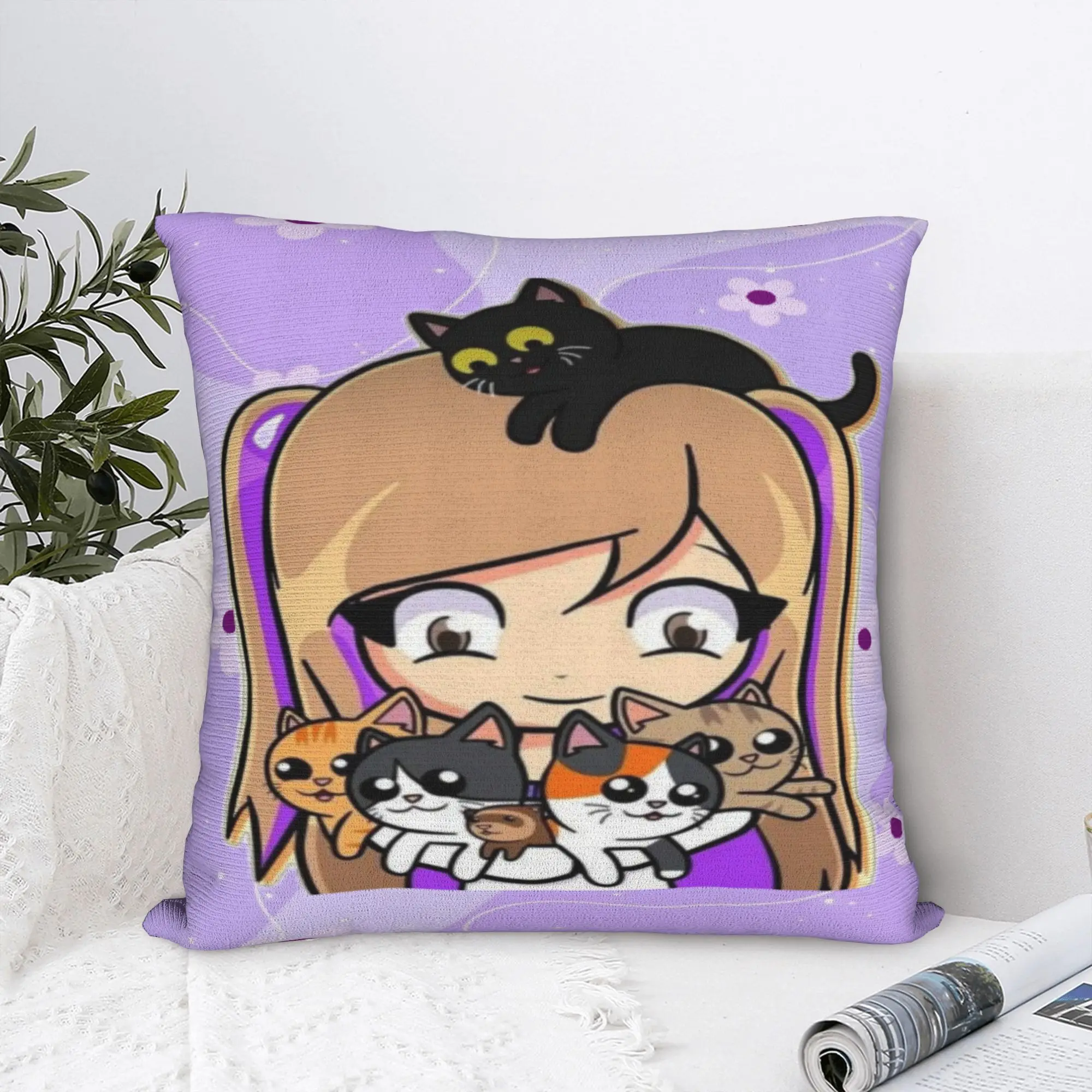 Dense Real Mix Collage Lyna Vallejos  Pillowcases Cushion Cover  Throw Pillow Cover Bed Decor Zipper Multiple Sizes