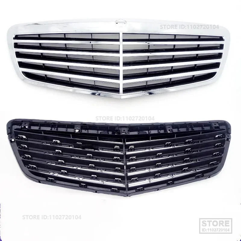 For 2010-2013 Mercedes-Benz S350 S400 S550, S63 AMG (W221) Front Bunper Radiator Grille 2218800483