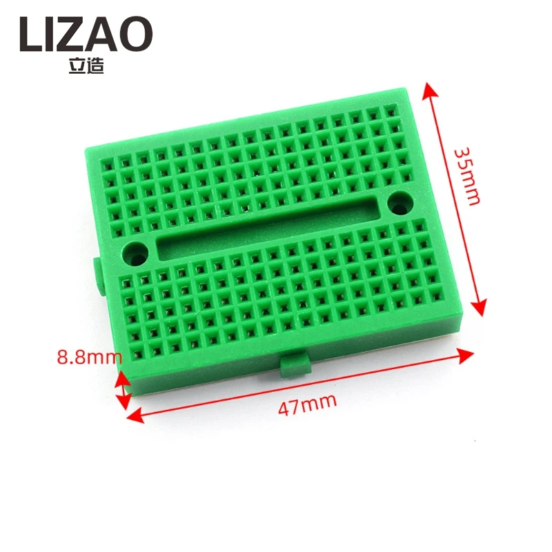 SYB-170 Mini Breadboard 170 Tie-points Solderless Prototype Bread Board Reusable Colorful Breadboard For Arduino Electronic DIY