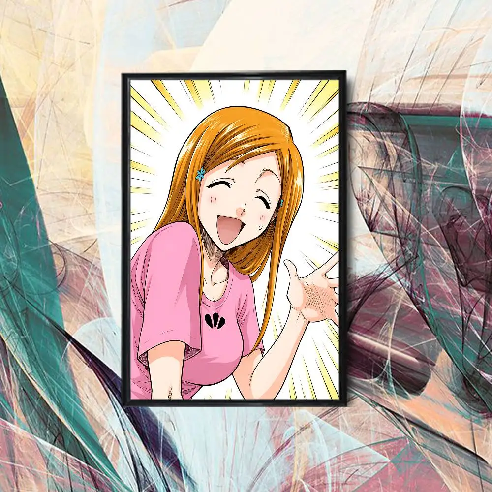 Animated Combat Orihime Inoue BLEACH Poster HD Art Sticky Wall Waterproof Home Living Room Bedroom Bar Aesthetic Decoration view 4