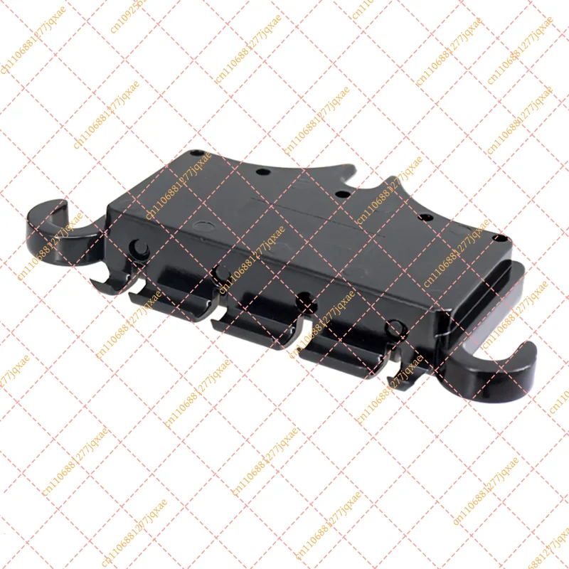4 String Bass Bridge & Tailpiece, 3-Point Zinc Alloy Replacement Parts for Gibson Style Bass Guitars