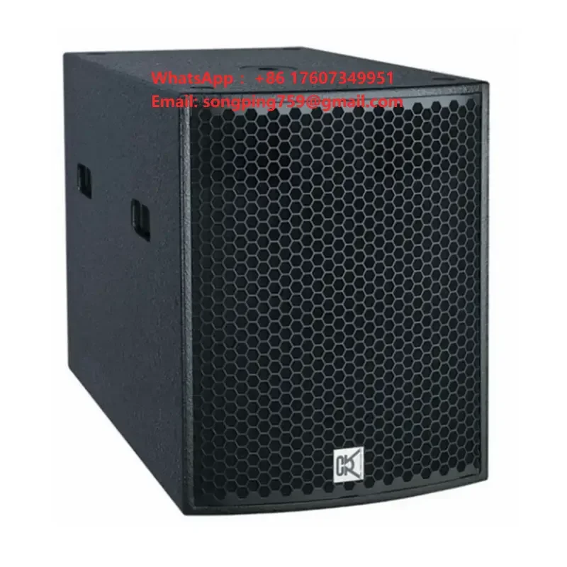 Active Audio System Sound PA 18 Inch DJ Speaker  Subwoofer Box