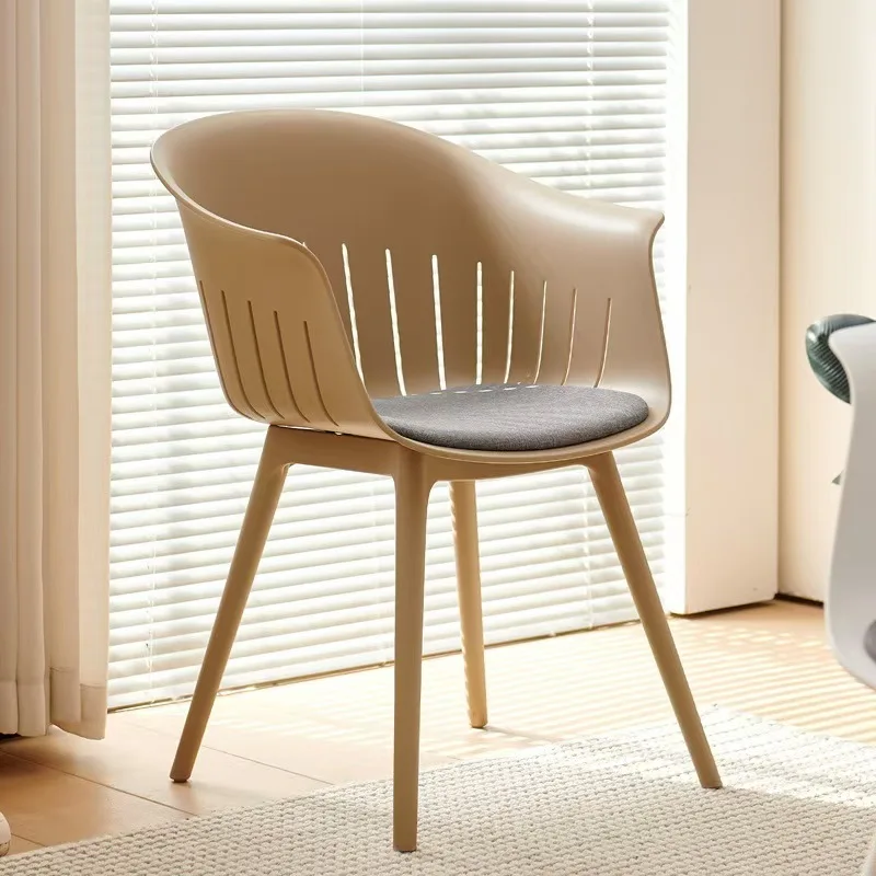 Plastic Chair Nordic Modern Network Catering Store Back Chair Fashion Stool Home Thickened Dining Chair