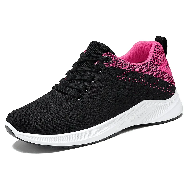 

Women Platform Shoes Breathable Fashion Ladies Shoes Flat Heels Casual Sneakers 2022 Female Tennis Running Wedge Vulcanized Shoe