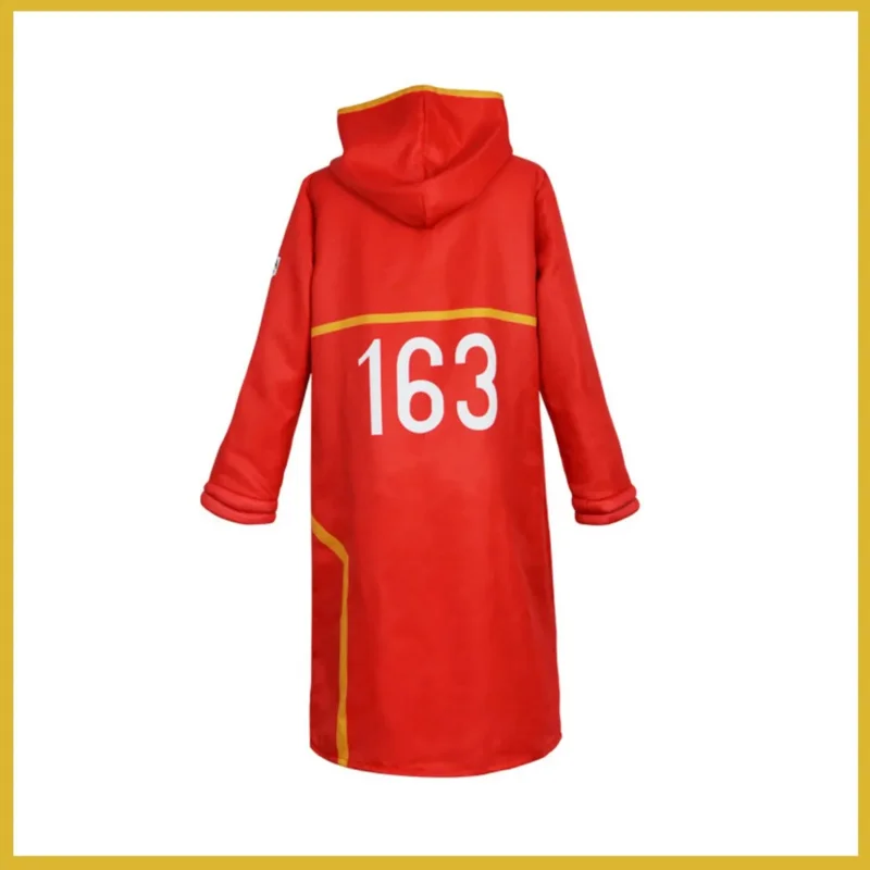 WAT99 Anime Monkey D. Luffy Cosplay Costume Turtle Island Straw Hat Boy Red Hooded Windbreaker Coat Man Halloween C New 2025