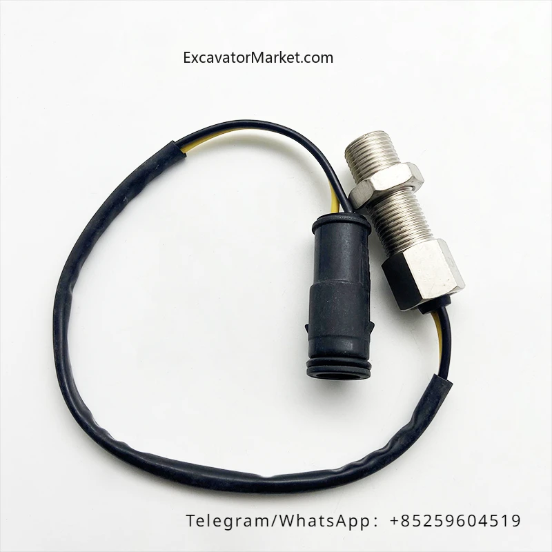 Excavator Parts For Carter Excavator 312 200B 320 323 349D C B Engine Speed Sensor Square Plug Round Plug