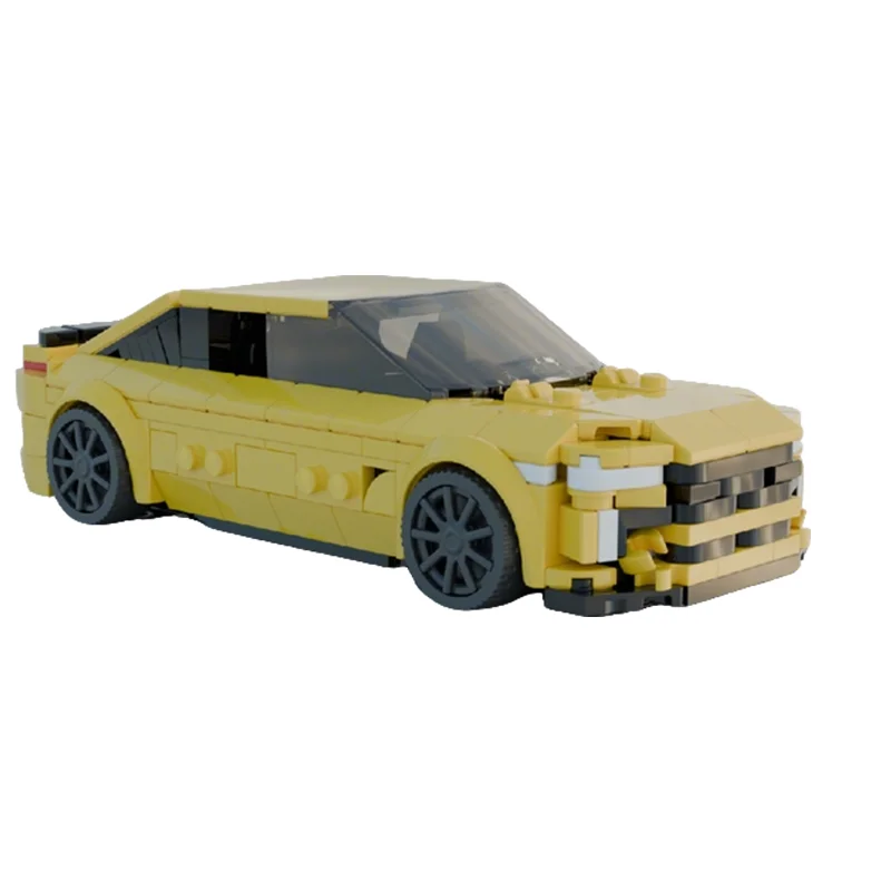 345pcs MOC Cadillac V Blackwing City Champions Model Building Blocks Architecture Toys Birthday Gifts Assemble DIY Idea Display