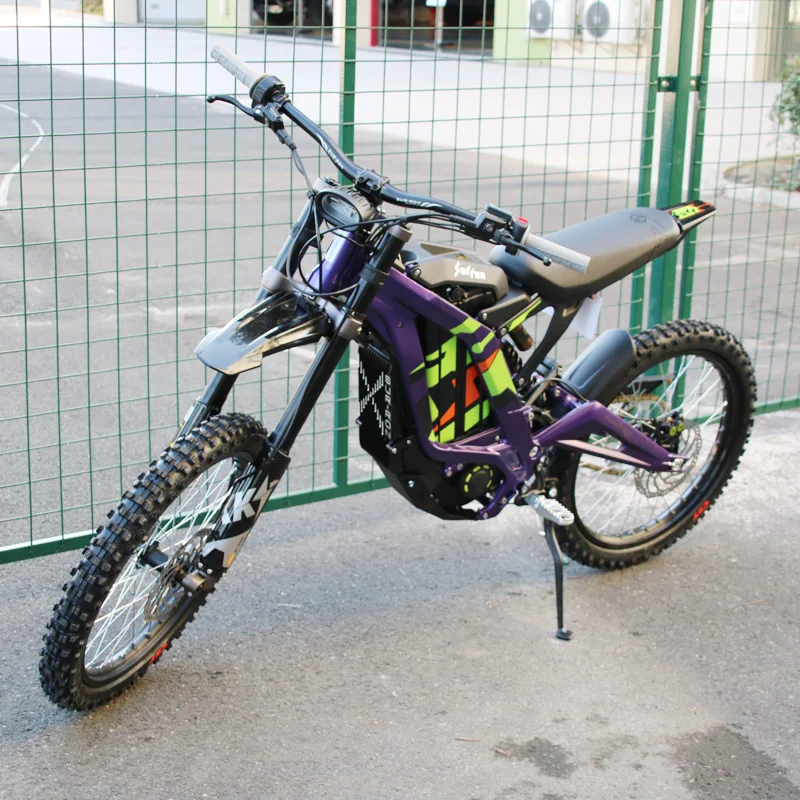 2025 الطبعة السوداء دراجة ترابية كهربائية Suron Light Bee X 8000W 40AH على الطرق الوعرة EBike 60V محيطي Ultra Bee 2 21kw #3