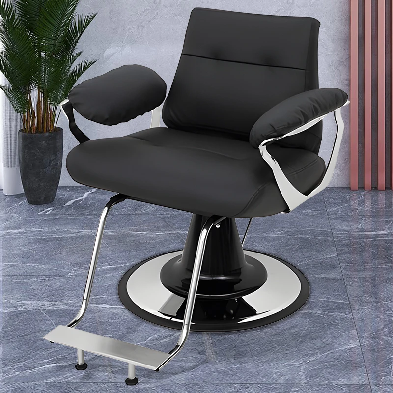 

Professional Furniture Chaise Coiffeur Recliner Barber Chair Salon Stylist Chairs Hairdressing Beauty Makeup Swivel Cadeira