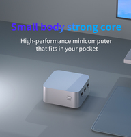T8 Plus Mini PC Intel 12Gen Twin Lake N150 Windows 11 DDR5 16GB 512GB SSD Wifi5 BT4.2 3xHDMI Pocket mini pc