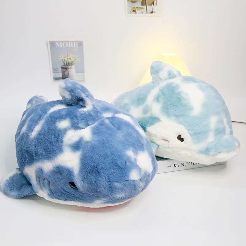 

70cm Seal Plush Pillow Soft Sea Lion Shark Stuffed Doll Dolphin Plush Toy For Room Decor Fish Shaped Cushion Ocean Life Theme