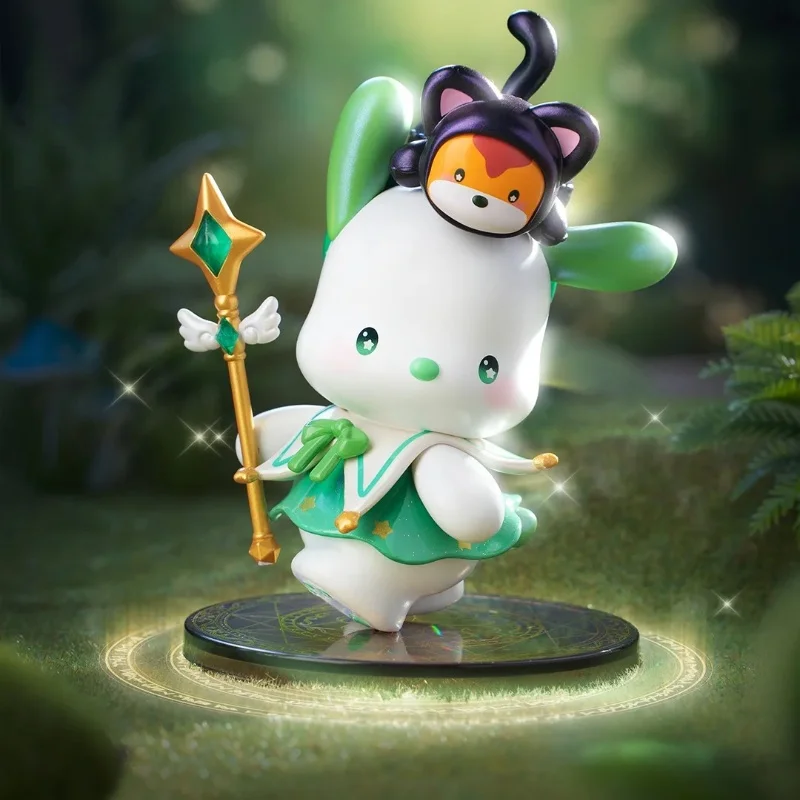 サンリオ星月夜パーティーマジシャンシリーズフィギュアブラインドボックストレンディプレイテーブル装飾飾り女の子ギフトクロミハローキティ