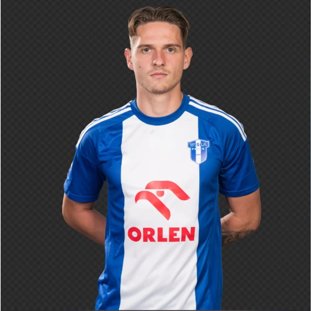 25-26 Wisła Piloock Home and Away قمصان كرة القدم تي شيرت ثلاثية الأبعاد مطبوعة قصيرة الأكمام تي شيرت رياضي نفسها للبالغين والأطفال #1