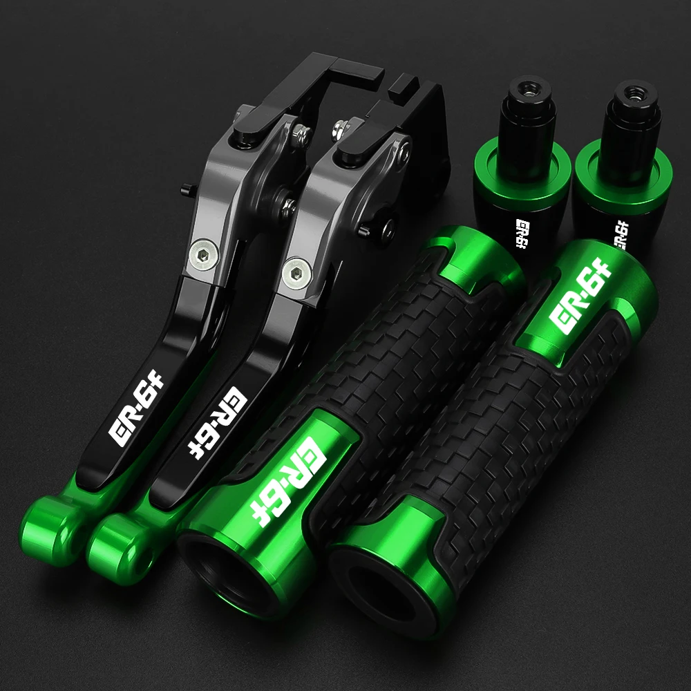 For KAWASAKI ER6F ER-6F ER 6F 2006 2007 2008 Motorcycle Aluminum Brake Clutch Levers Handbrake Handlebar Grip Handle Hand Grips - view 3
