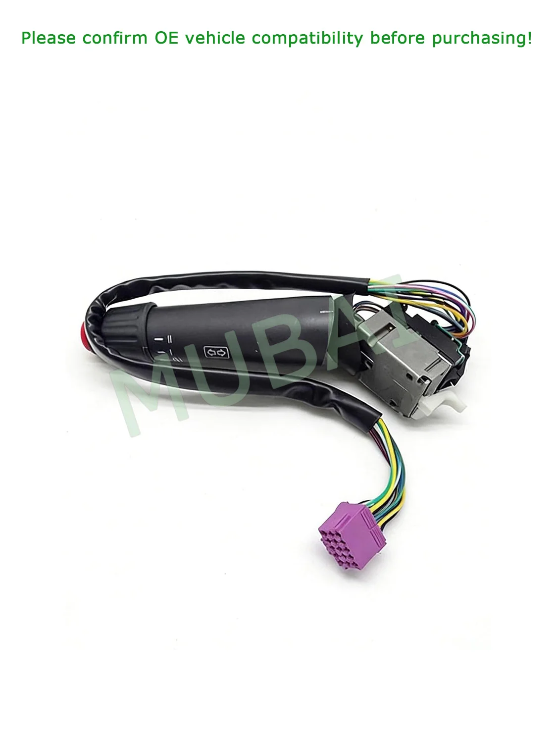 

Turn Signal Switch A0085450924 0085450924 Compatible with Headlight Wiper Control Excavator Construction Machinery Parts
