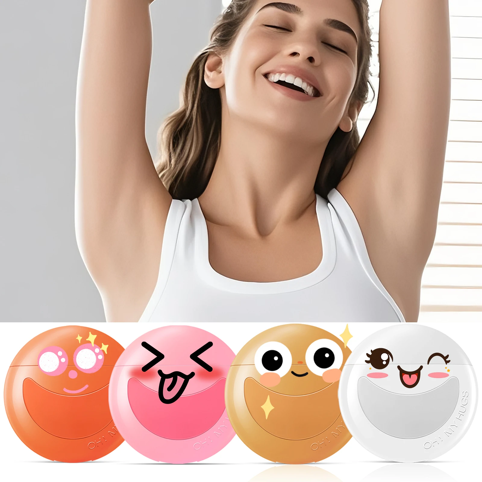 

Natural Deodorant Cream 24H Odor Control Long Lasting Scent Aluminum Free No White Residue Vegan Odorless