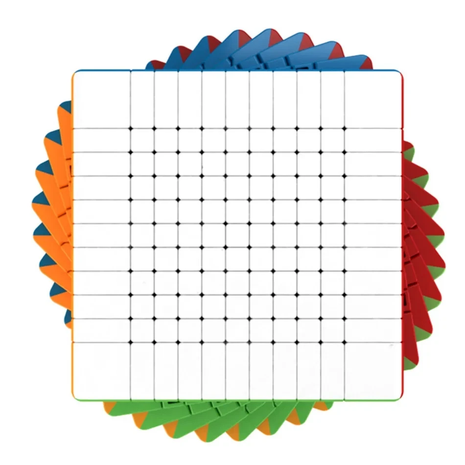 9x9 10x10 11x11 12x12 13x13 MOYU Meilong المكعبات السحرية سرعة لغز مكعبات اللعب المهنية لغز Cubo MagicoToys 11x11 13x13