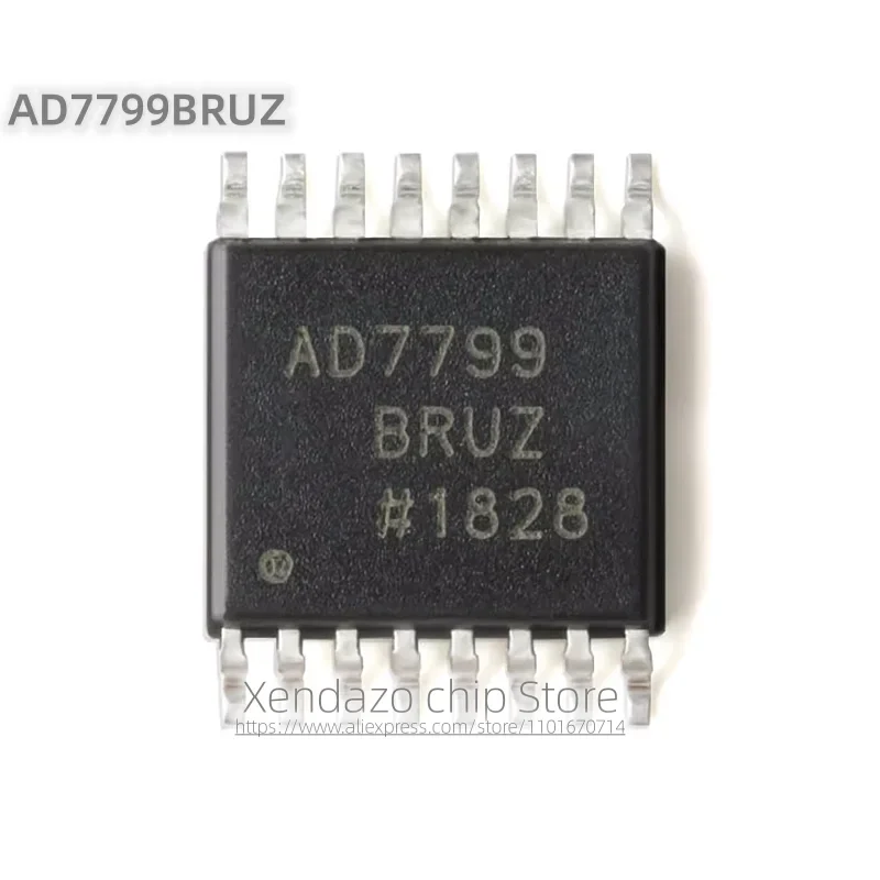 2pcs/lot AD7799BRUZ-REEL AD7799BRUZ AD7799 TSSOP-16 package Original genuine 24 bit analog-to-digital converter (DAC) chip