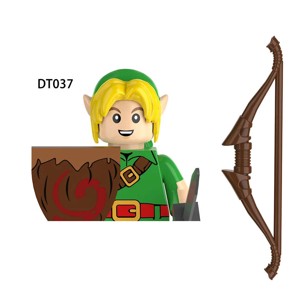 DT8906 The Wild Set Building Blocks King Knight And Princess Mini Action Figure Toys