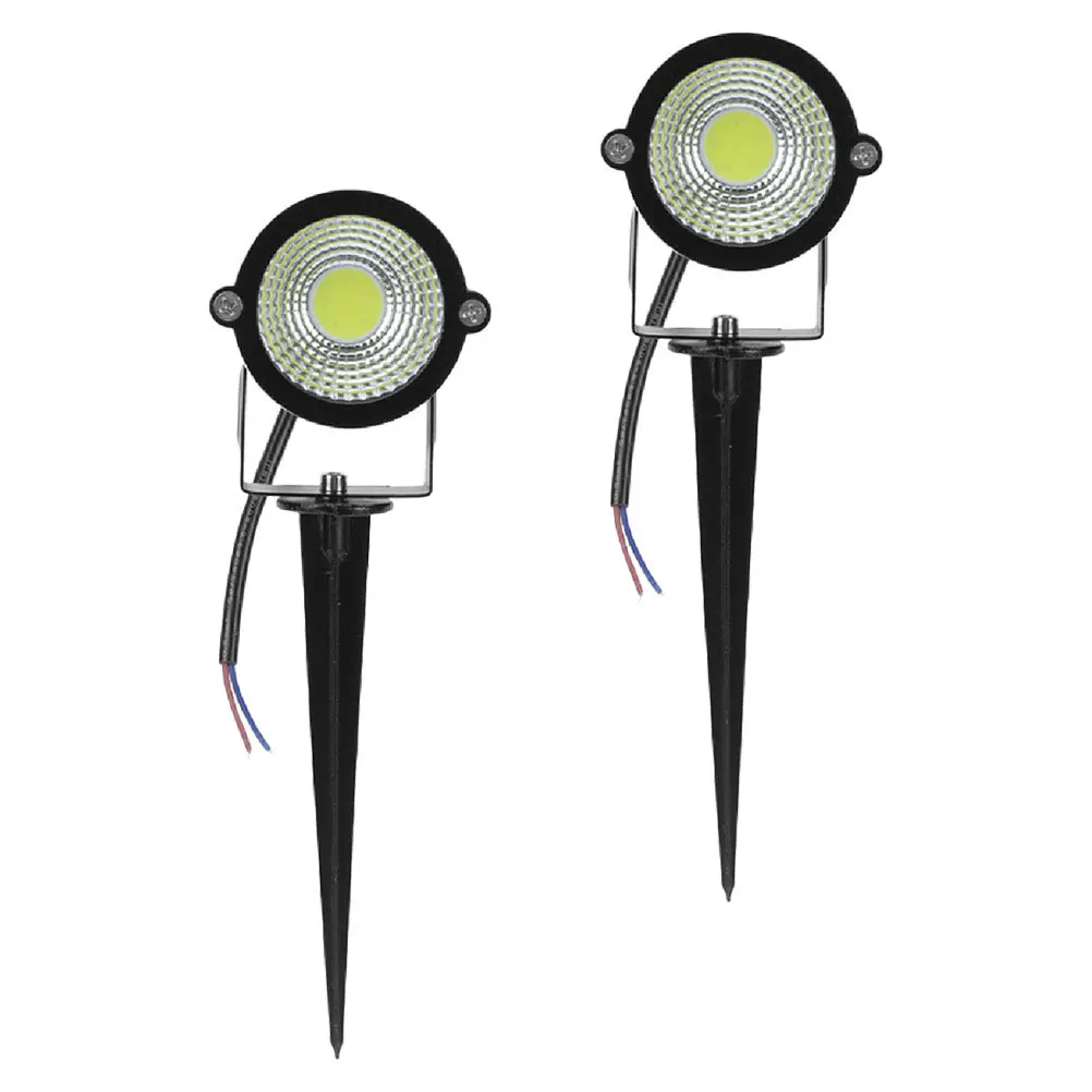 

2pcs Led Outdoor Spotlight Garden In-Ground Light Waterproof Lawn Light For Yard Pathway Decoration Landscape Lighting