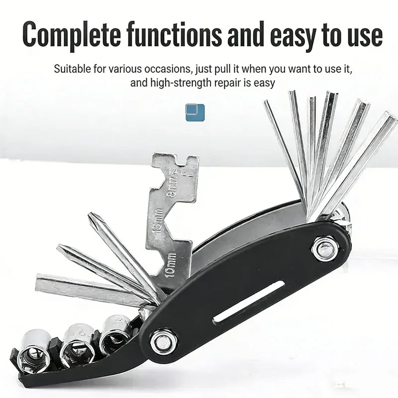 

New multifunctional folding screwdriver set wrench, household universal hexagonal combination wrench screwdriver