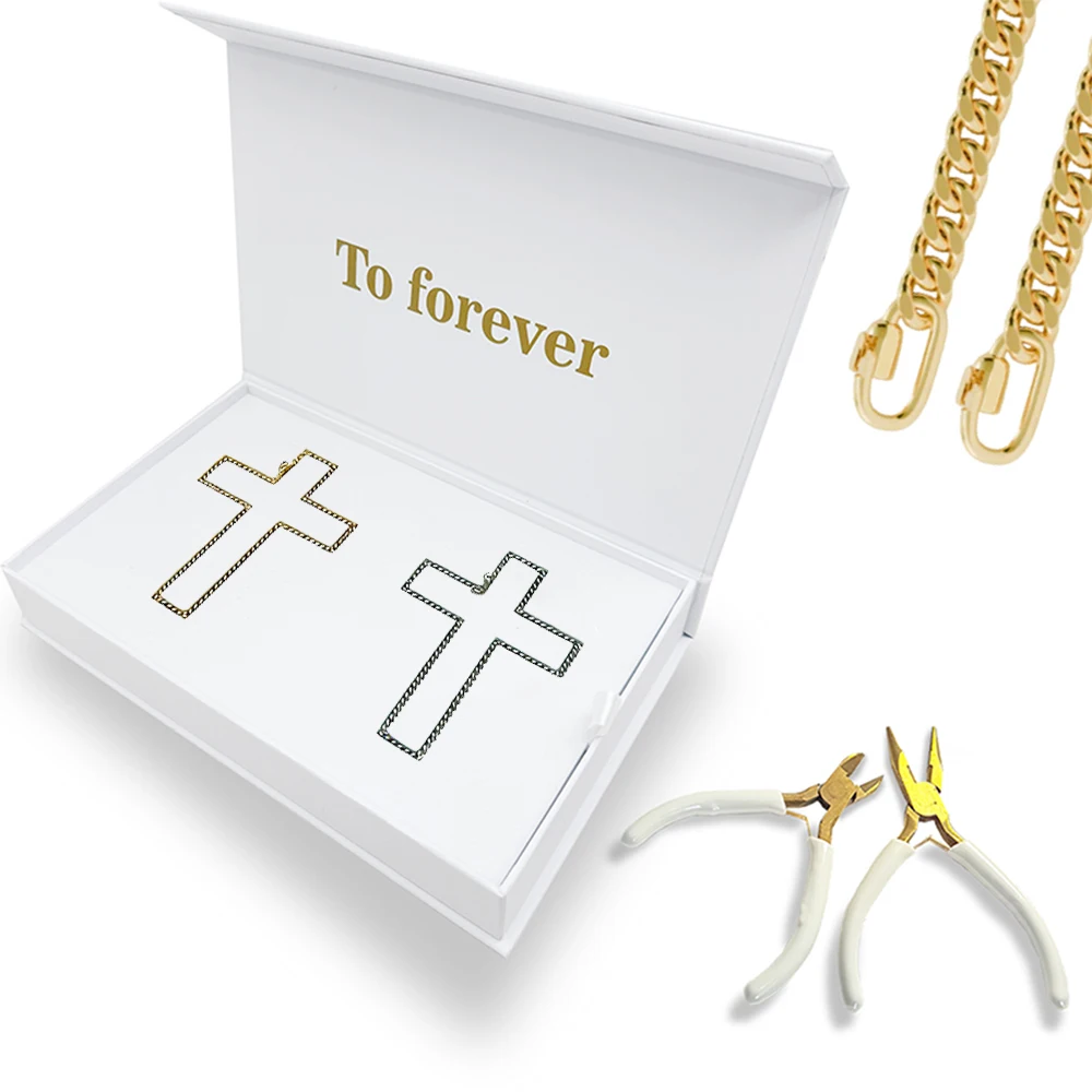 

Permanent Eternal Bracelet Kit - 316 Stainless Steel Couple Jewelry Set - DIY Fashion Bracelet Kit Valentine's Gift for Lover